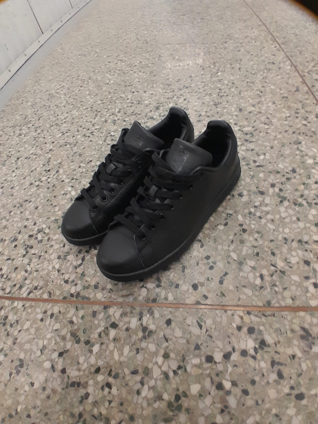 Adidas Stan Smith Sneakers - All Black Size 8