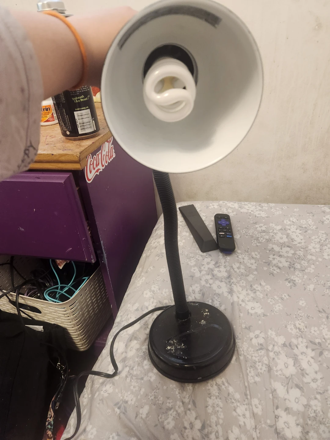 Black Gooseneck Desk Lamp - photo 3