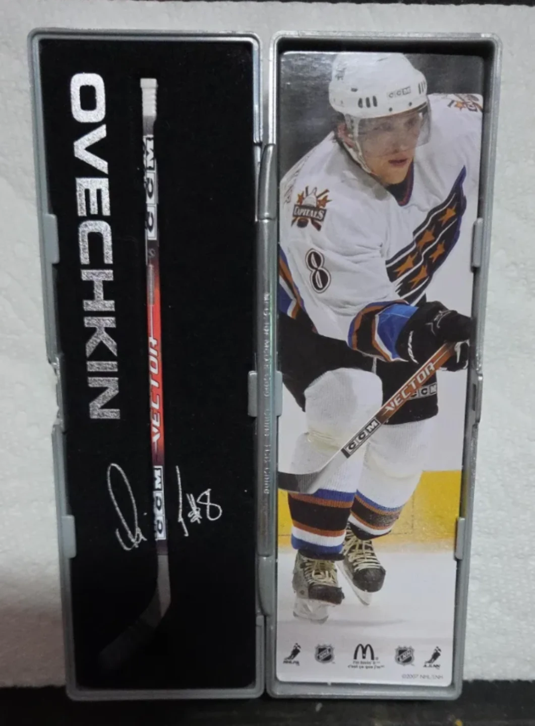 McDonald's Alexander Ovechkin CCM Vector Mini Hockey Stick