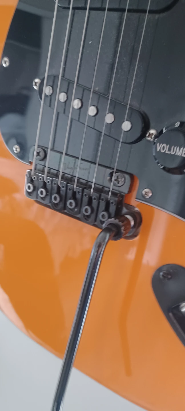 Fender Strat with Vegatrem  - Orange
