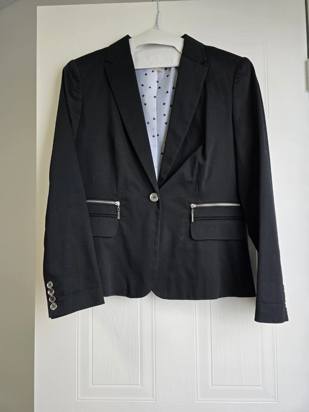 Women's Blazer - Black or Coral