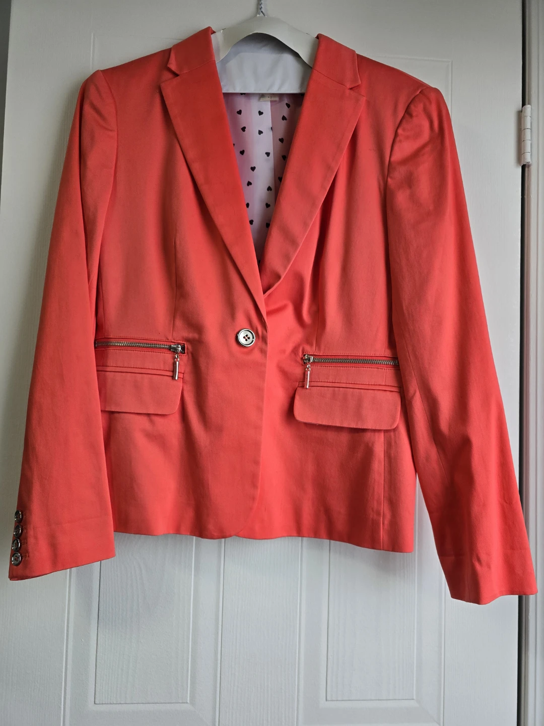 Women's Blazer - Black or Coral - photo 2