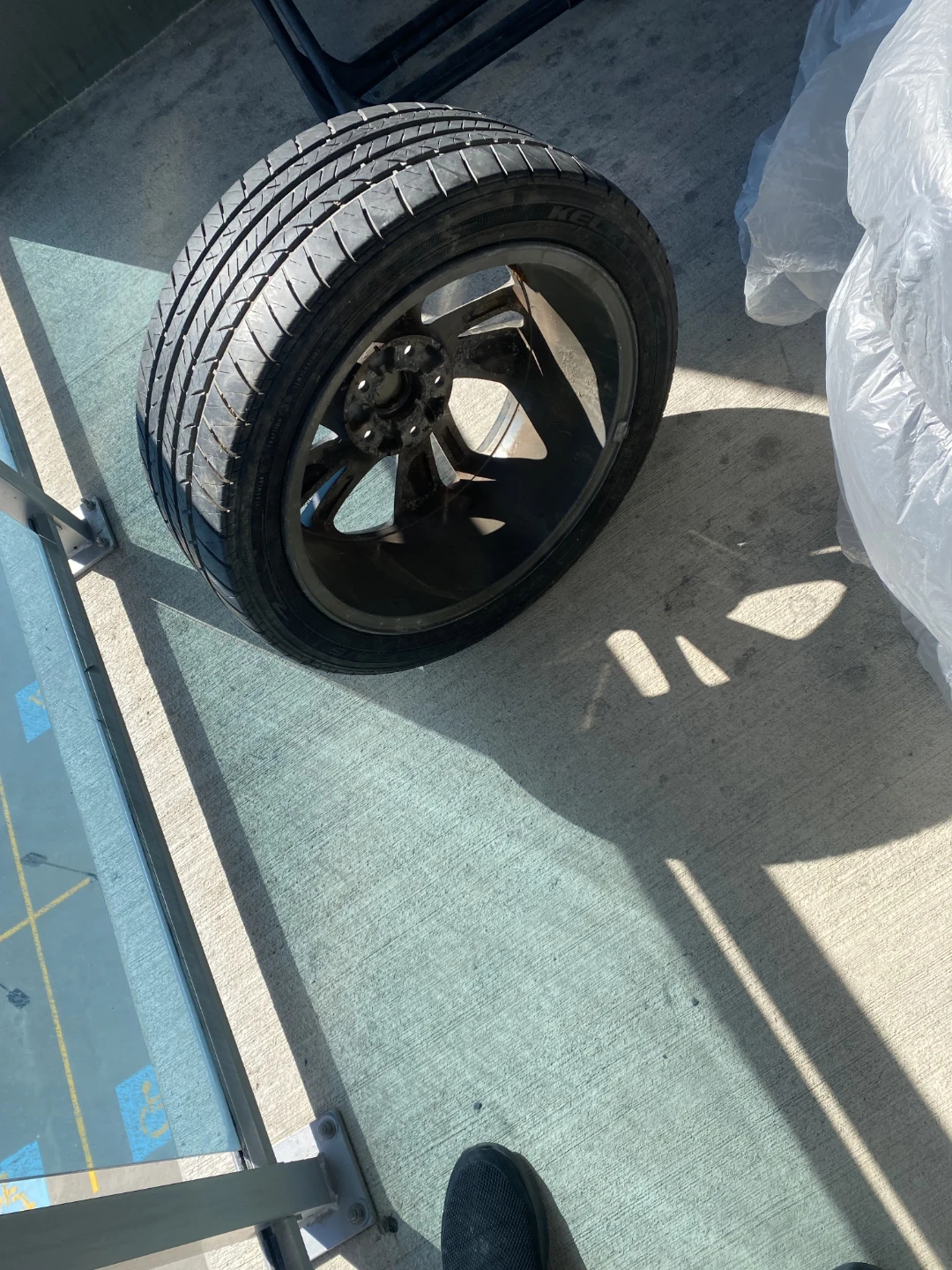 5x114.3 Hyundai Sonata rims with all season tires - photo 3