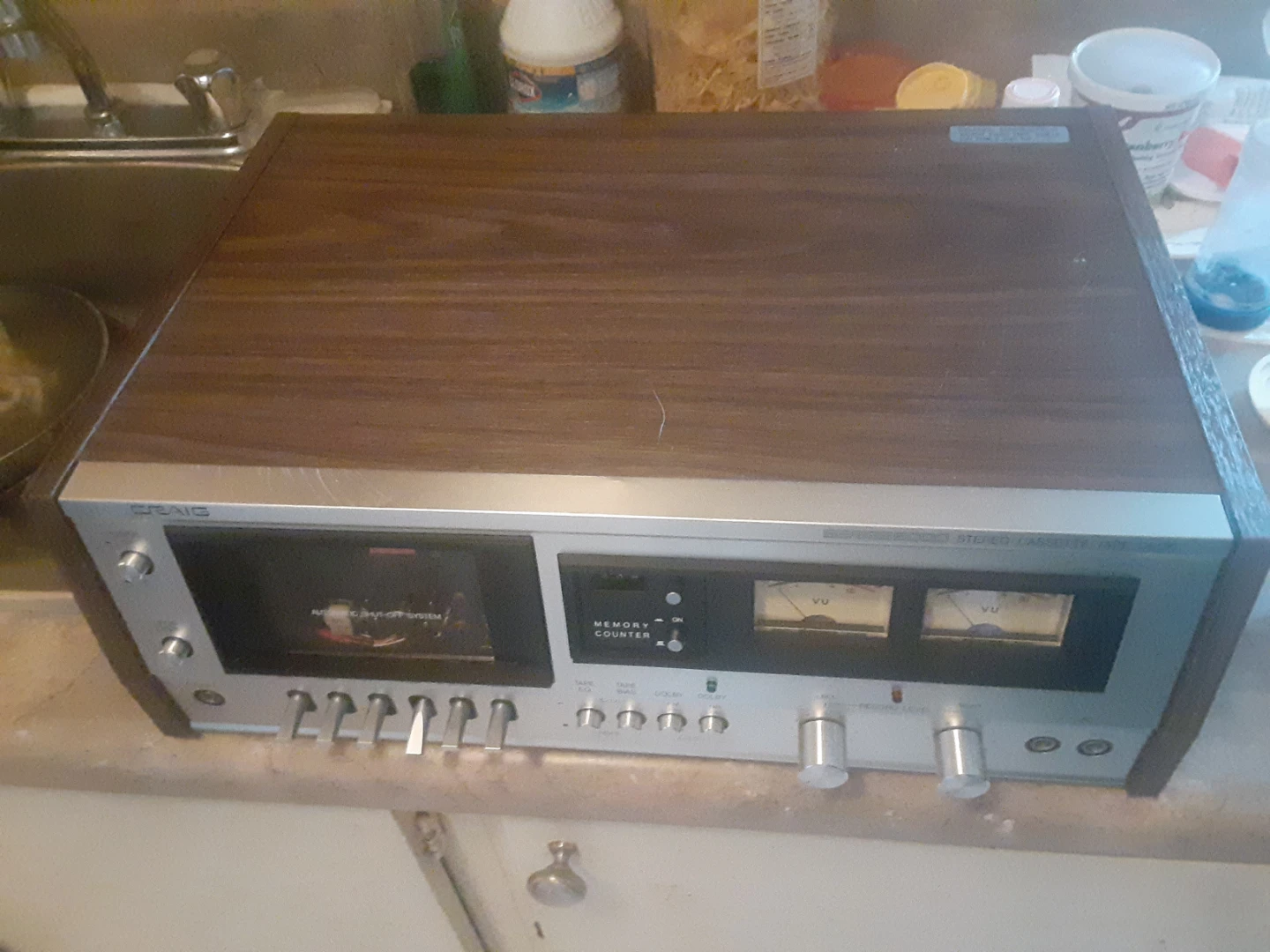 Craig Stereo Cassette Tape Deck in the box/manual - photo 2