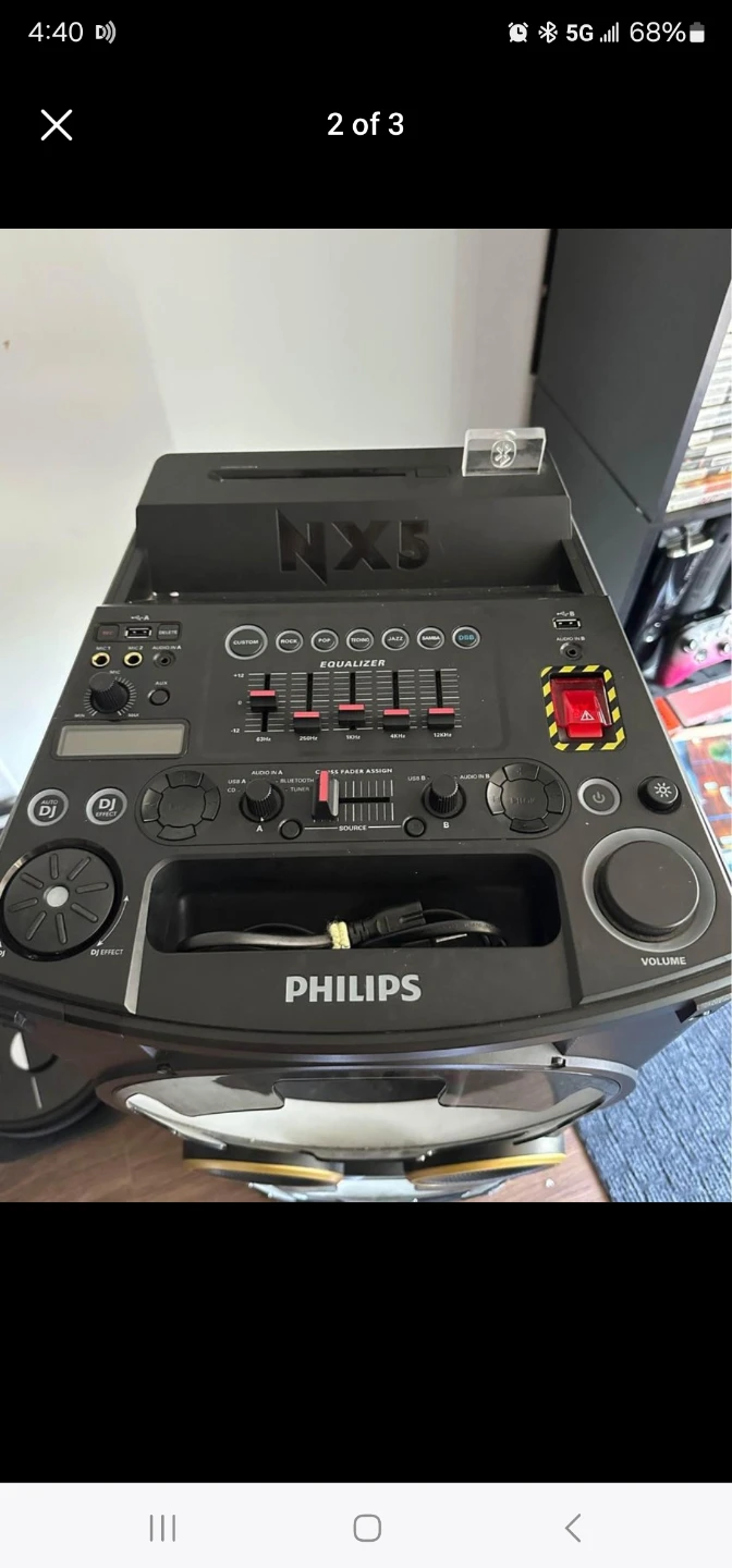Philips nx5 Party Speaker - photo 4