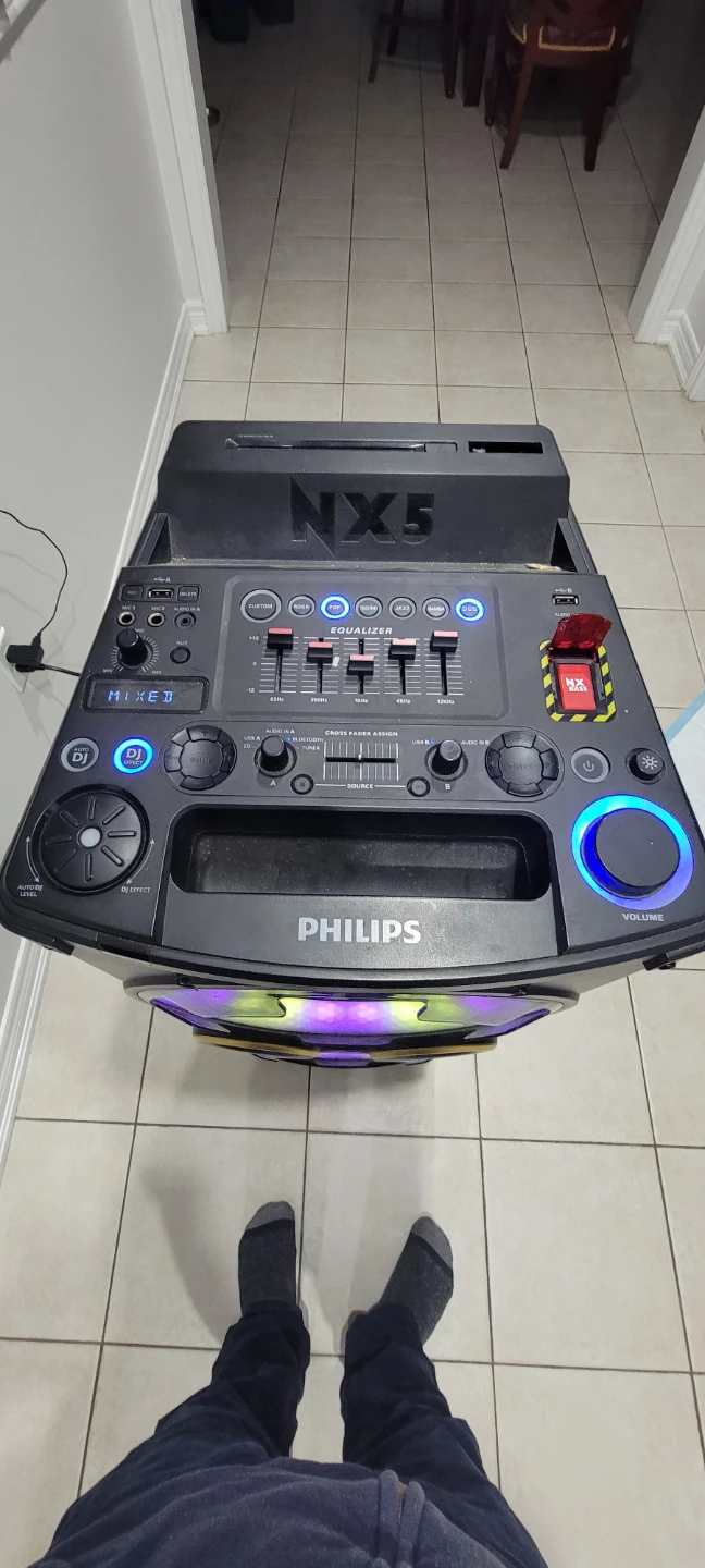 Philips nx5 Party Speaker - photo 5