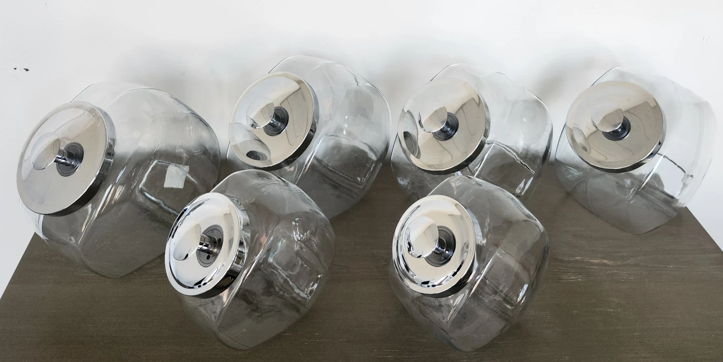 Glass Cookie Jar with Lid Set - photo 3