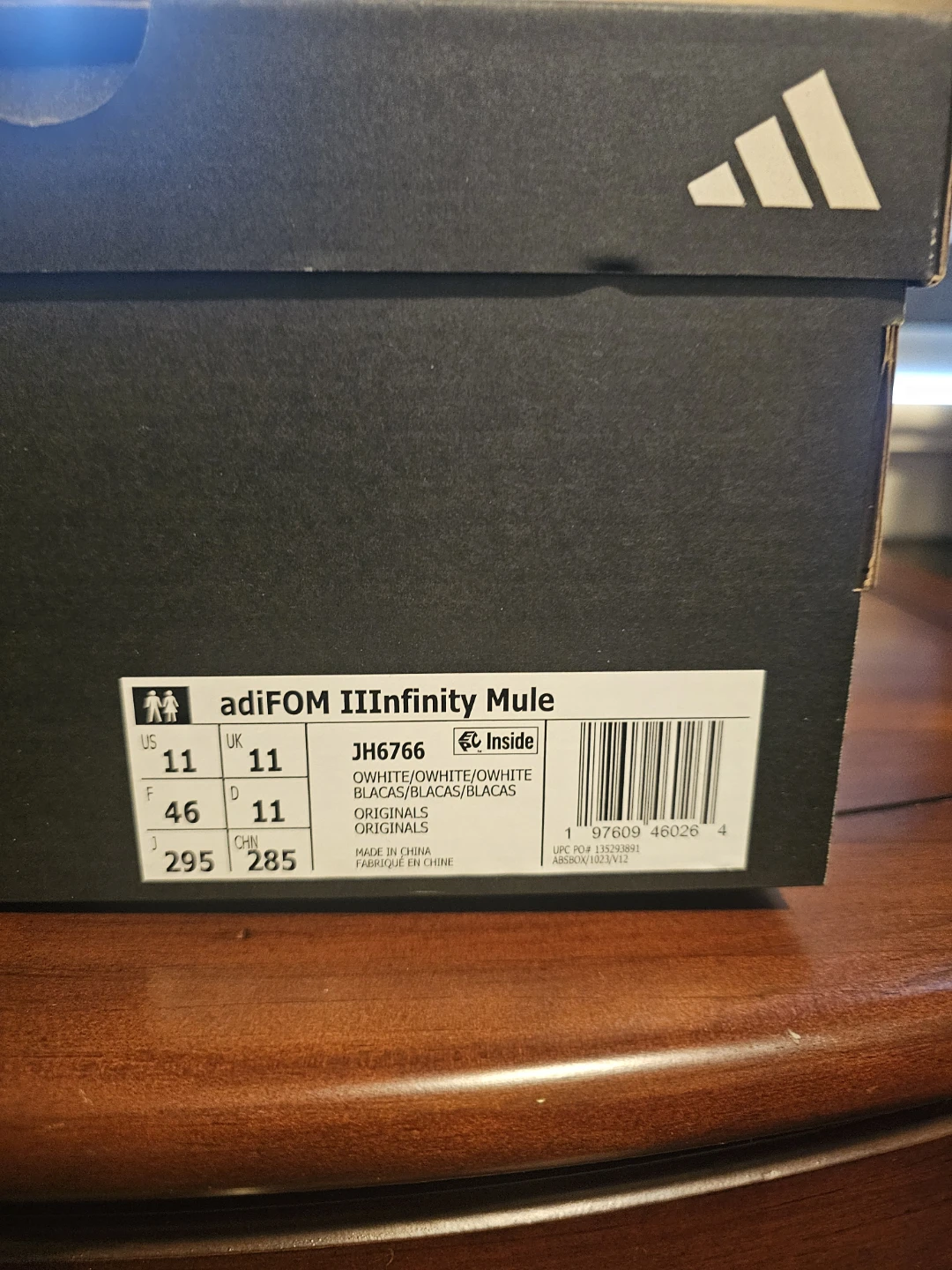 Adidas adiFOM III Infinity Mule White Size 11 - photo 4