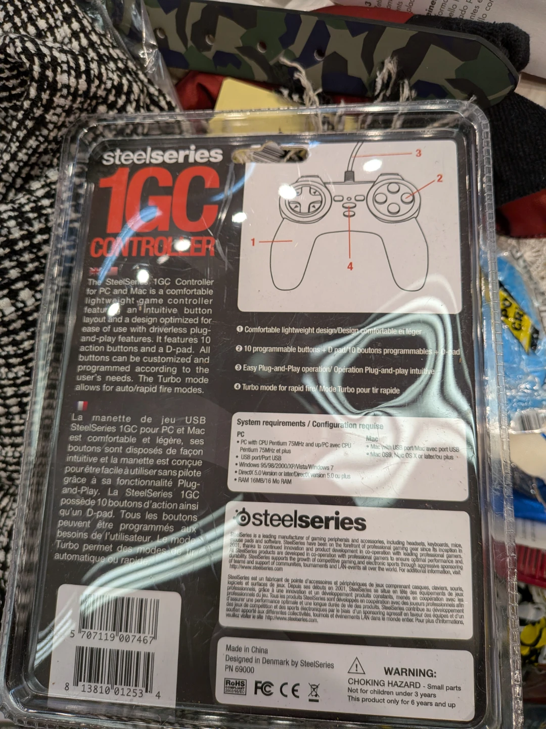 SteelSeries 1GC USB PC Controller - photo 2