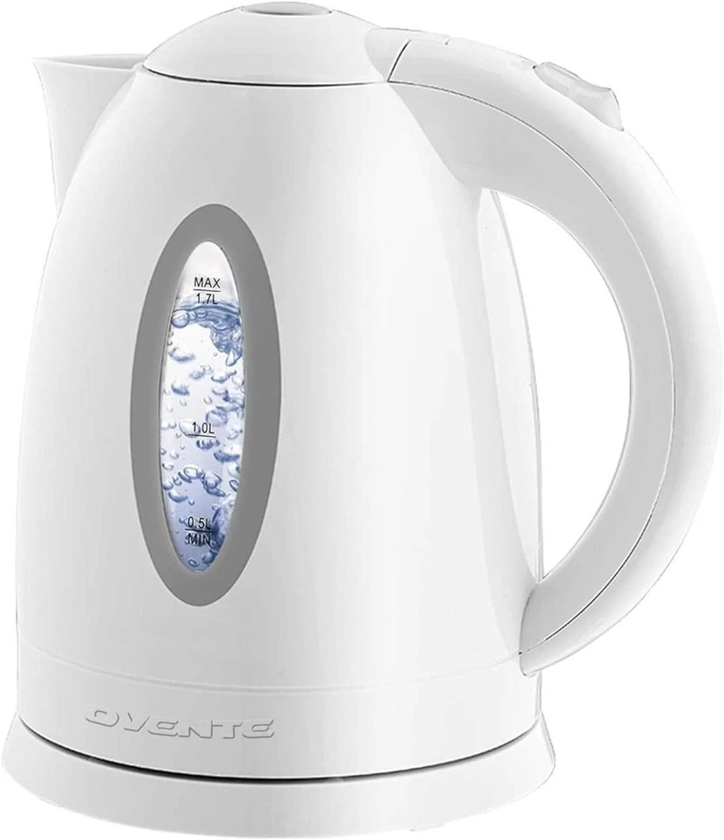 Ovente Electric Kettle 1.7L White