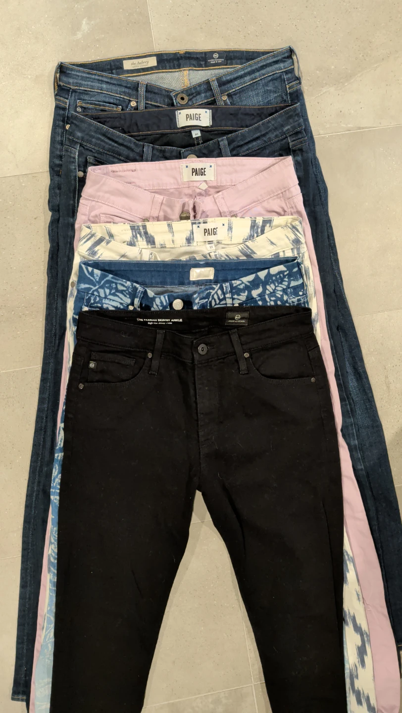 Lot of 5 Jeans