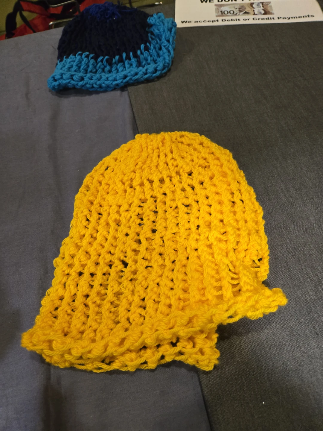 Yellow hat