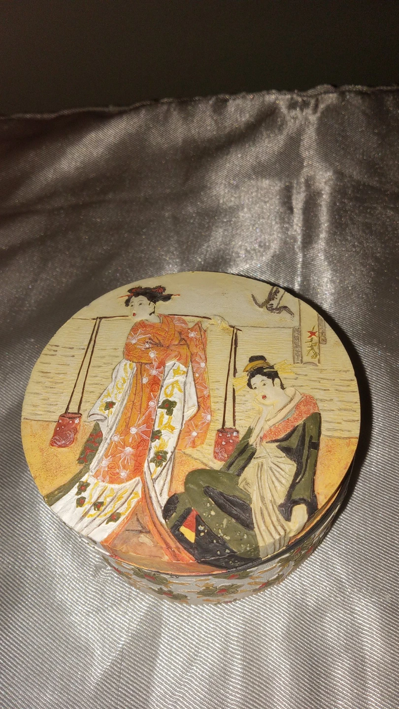 Unique Asian Trinket Box
