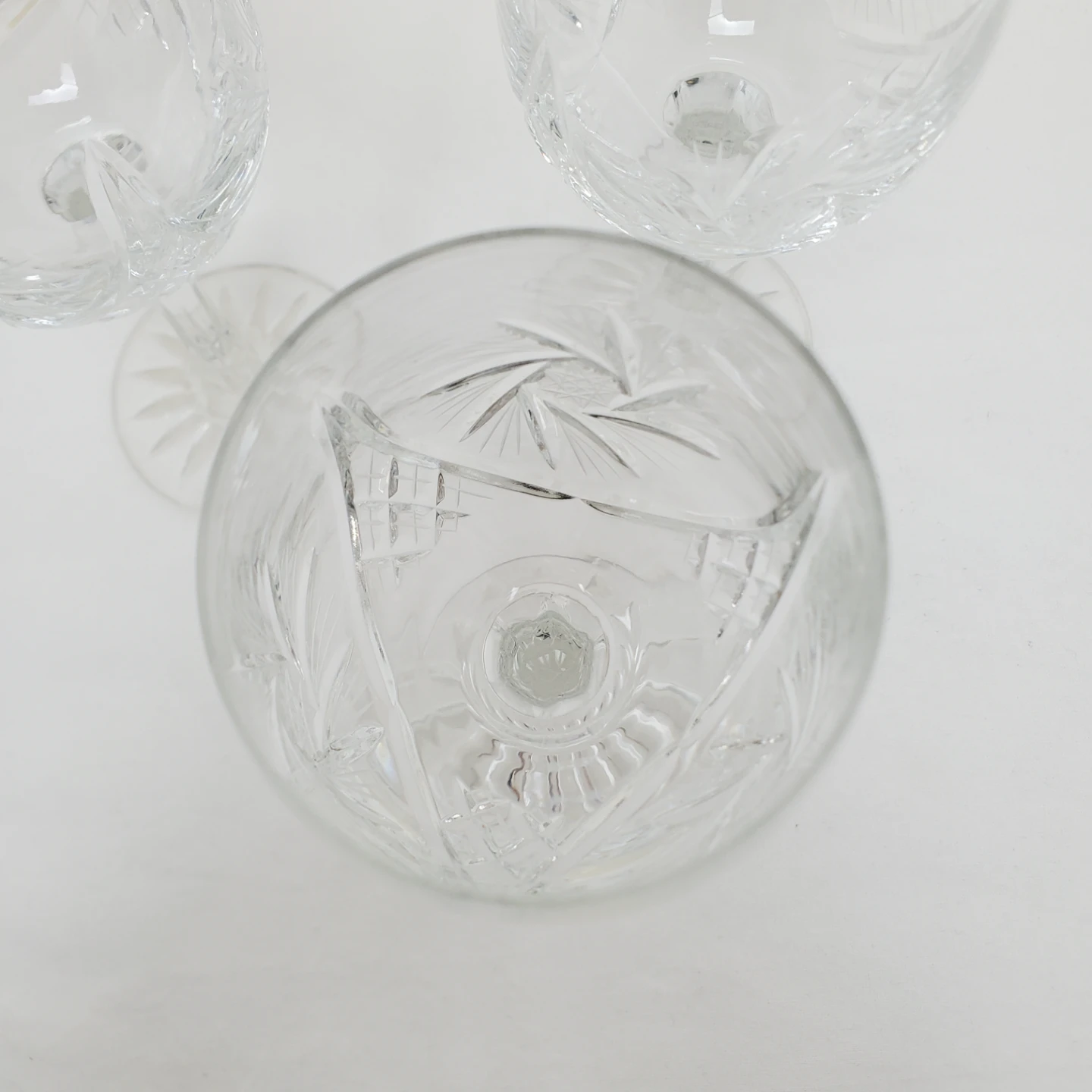 Set of 4 Crystal Wine Glasses 🥕 - photo 5