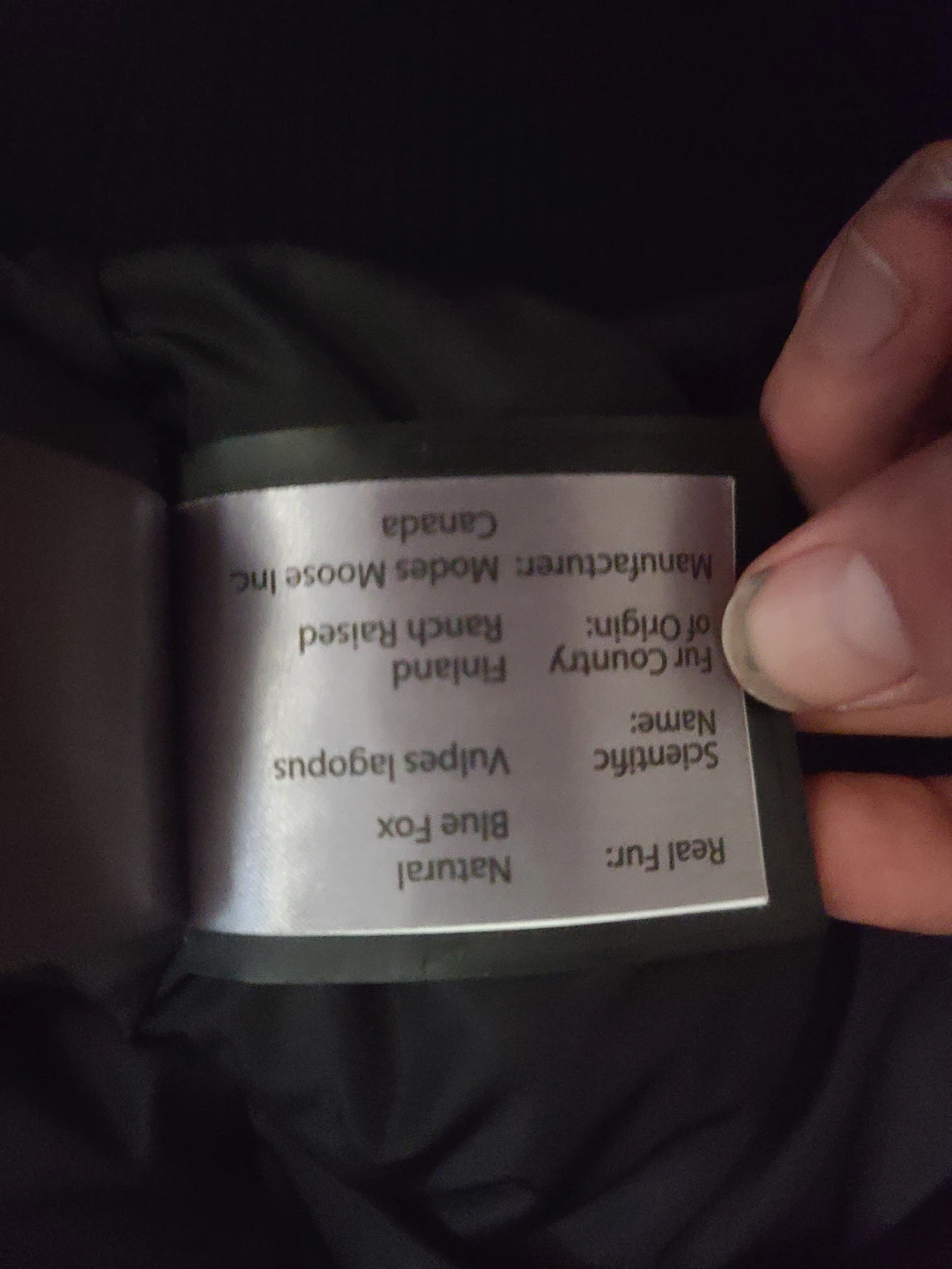 Moose Knuckles Down Filled Winter Jacket - L/G - photo 5