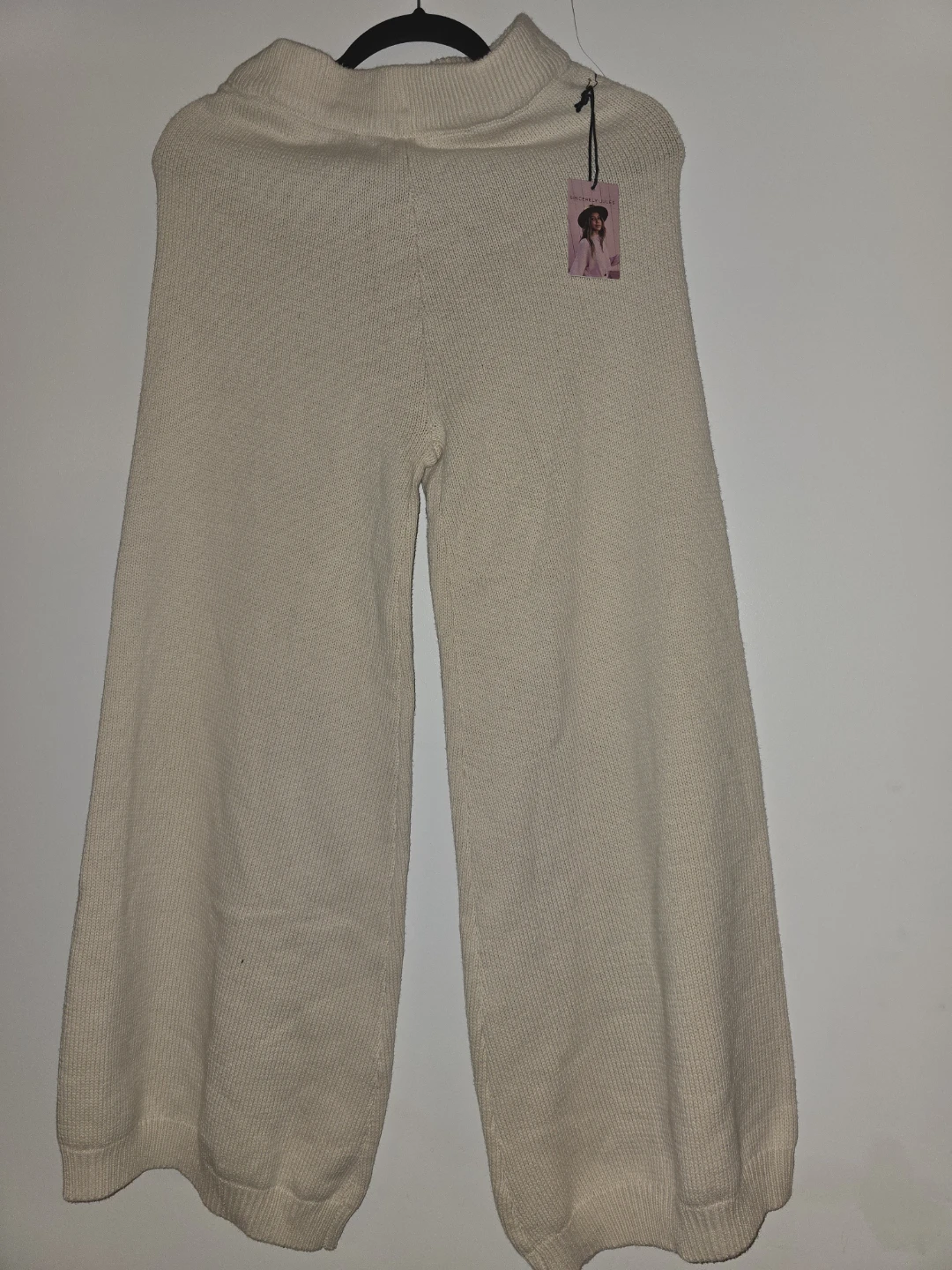 Sincerely Jules Striped Sweater & Pants Set Cream/Burgundy - photo 3