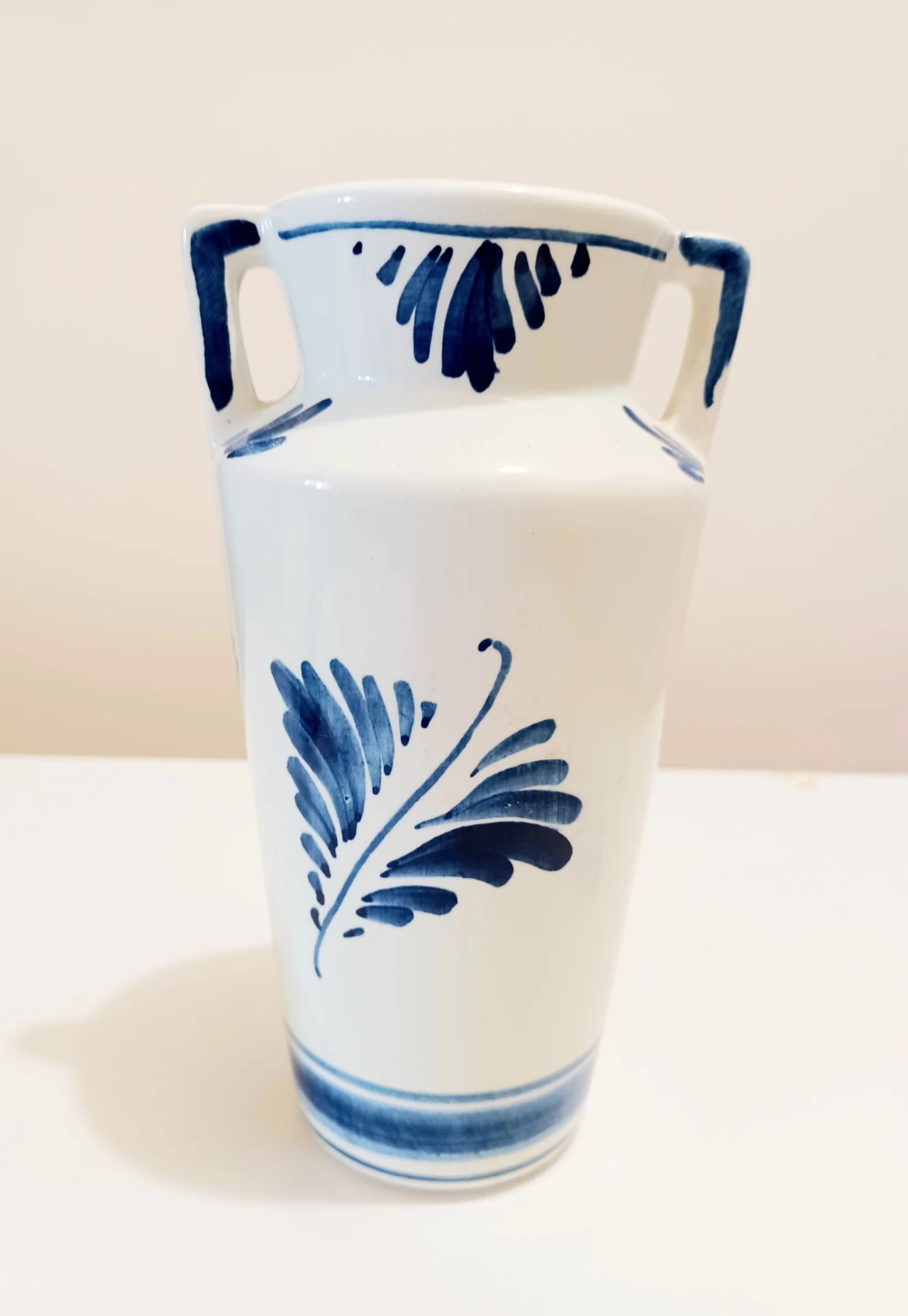 Vtg Delfts HUIZEN Windmill Vase - photo 2