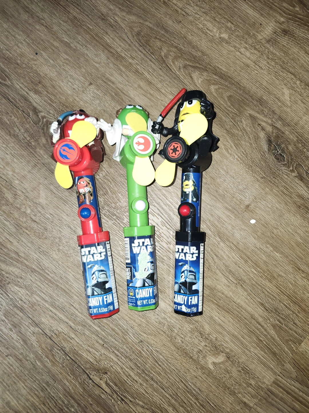 M&M Star Wars Candy Fan Set