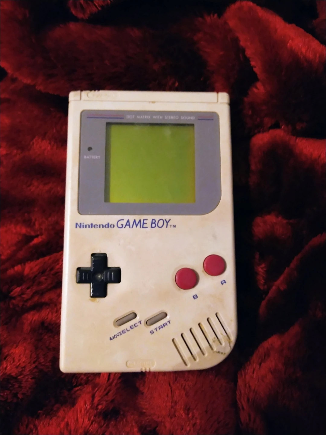 Original 1989 Working Gameboy w/  Super Mario Land 2: - photo 2