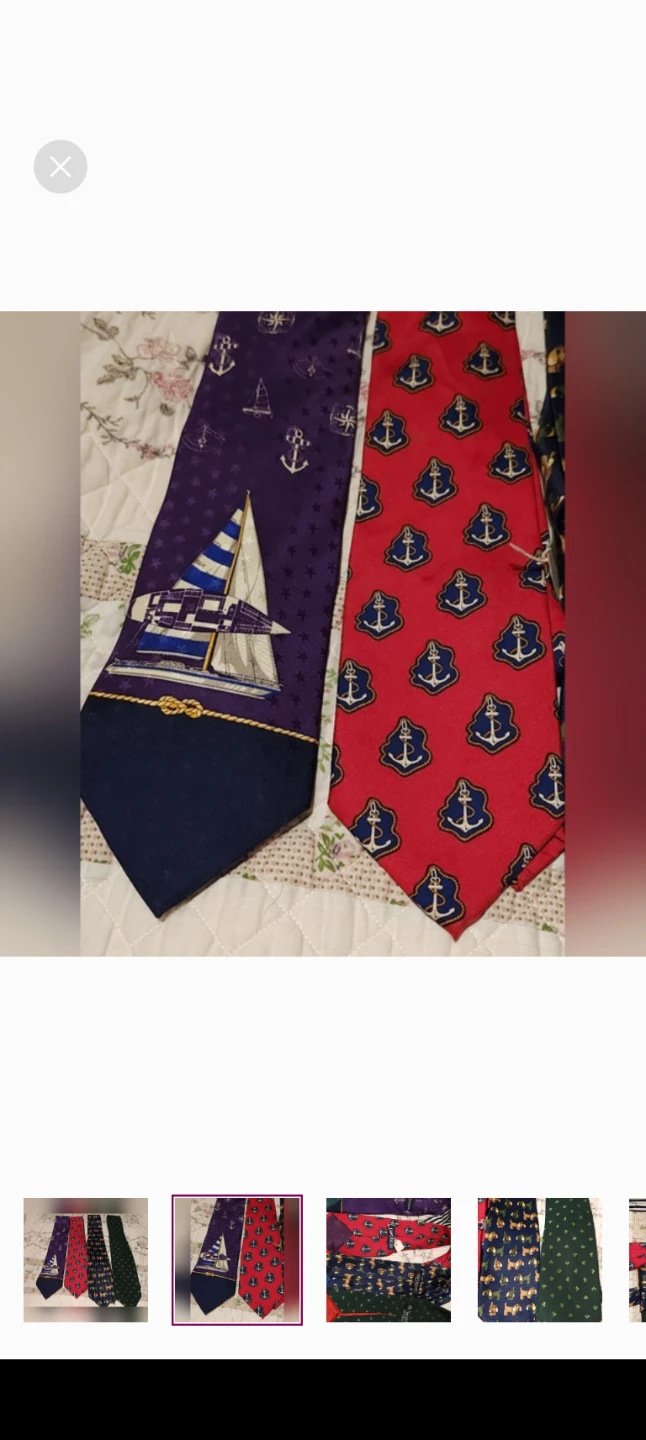 Nautica and Other Patterned Neckties - Set of 4 - photo 2