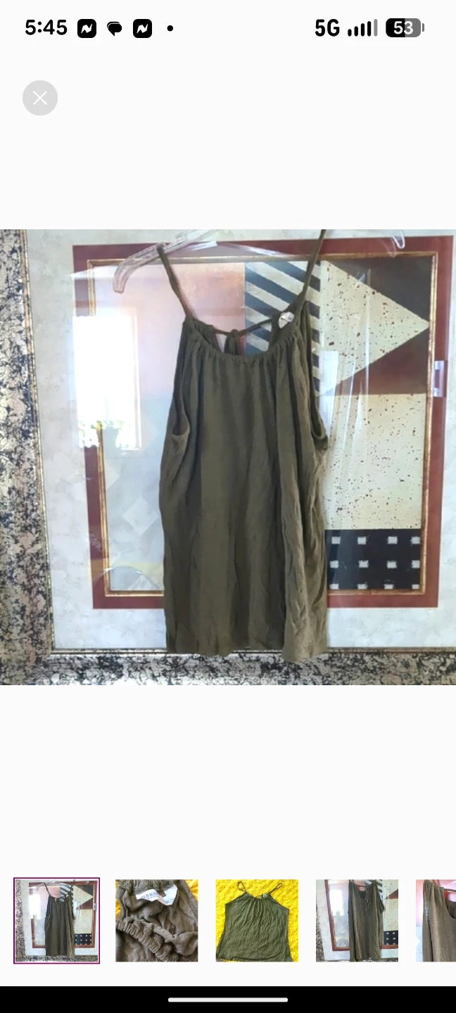 Old Navy Olive Green Sleeveless