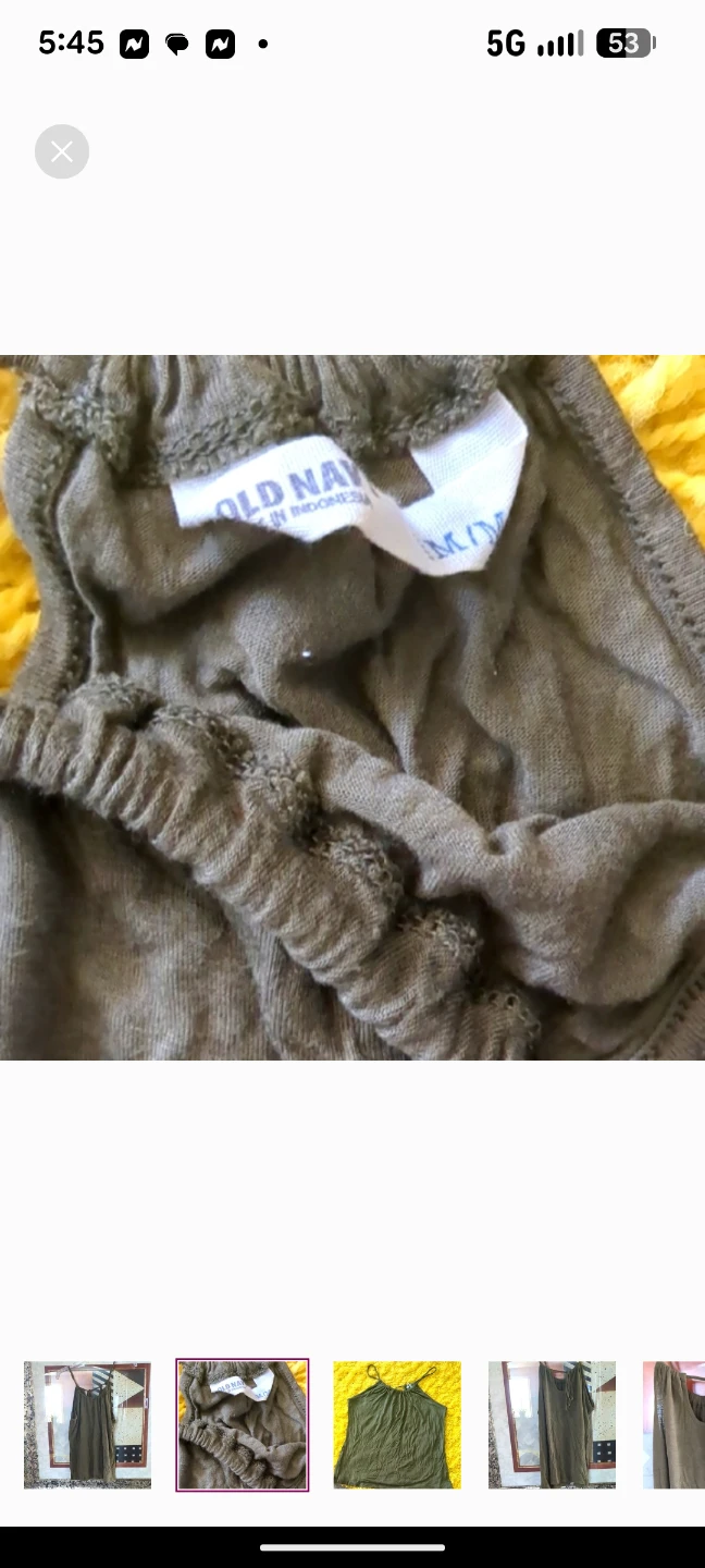 Old Navy Olive Green Sleeveless - photo 2