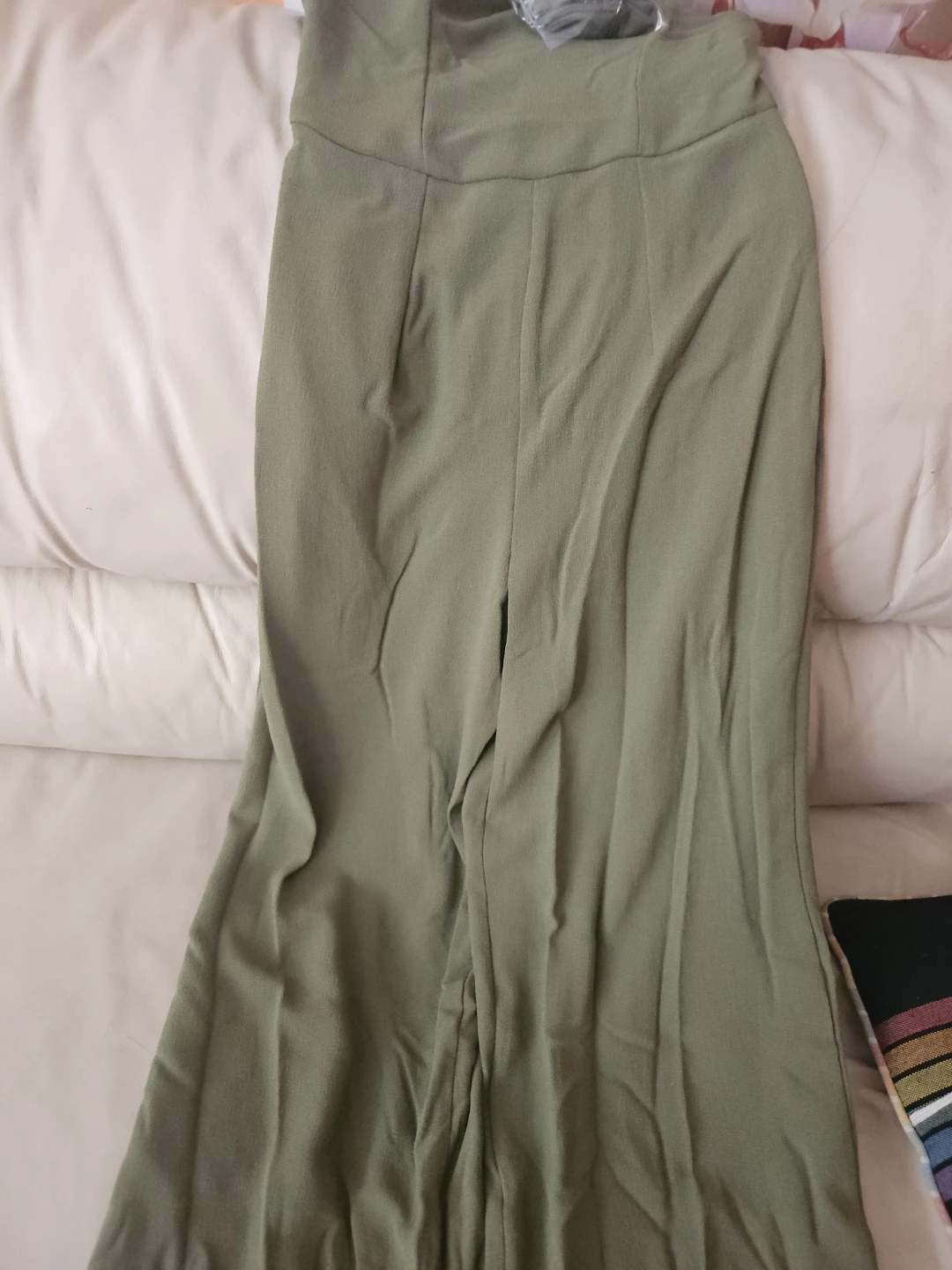 Wild Fable Women's Wide Leg Jumpsuit Olive Green XS - photo 3