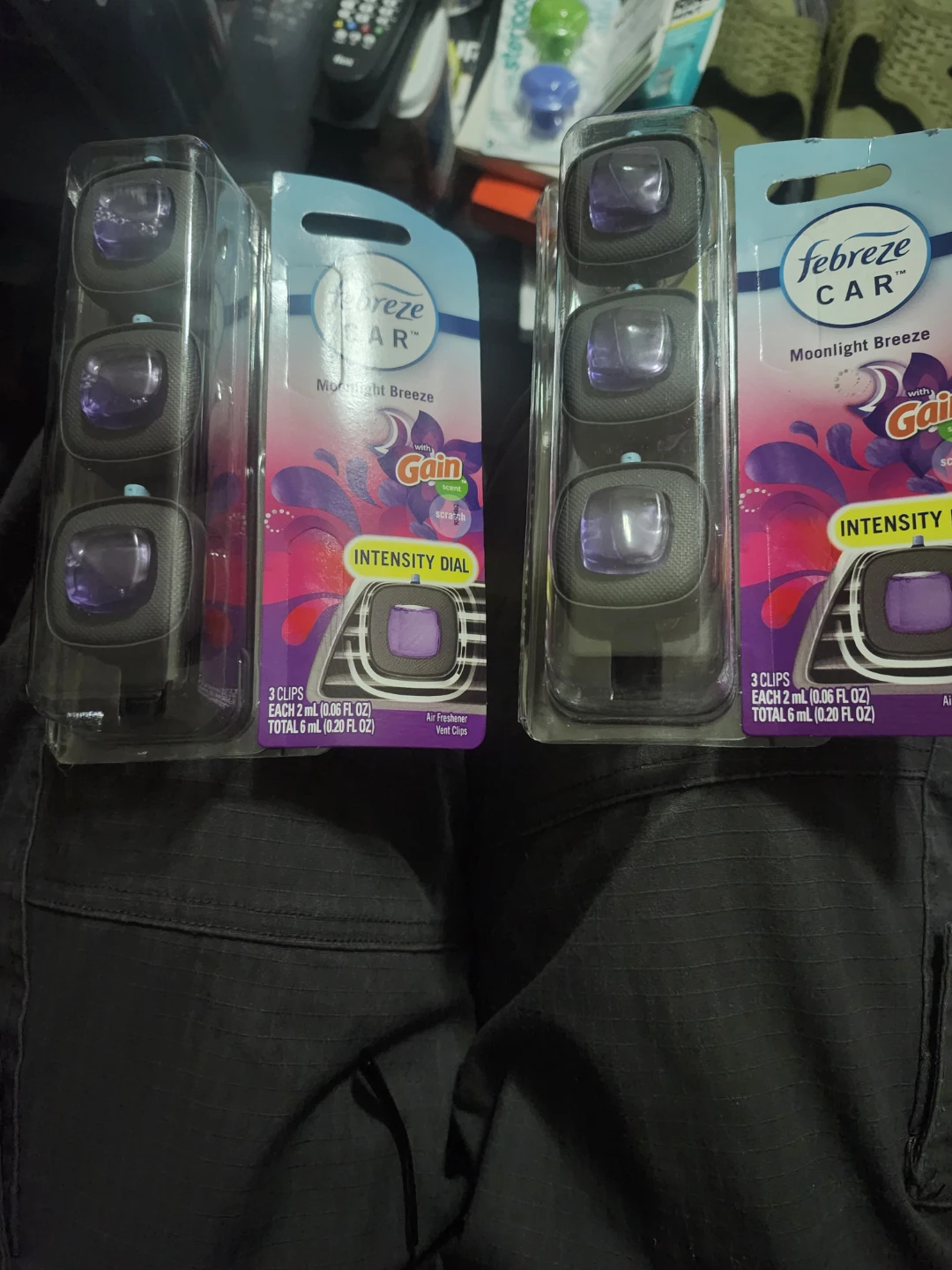 Febreze CAR Air Freshener Moonlight Breeze with Gain