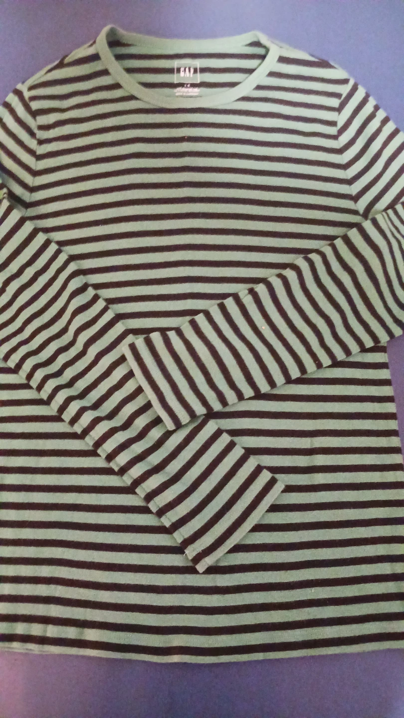 GAP Striped Long Sleeve T-Shirt