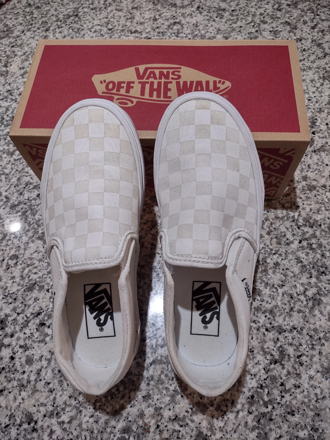 Vans Checkerboard Slip-On Shoes