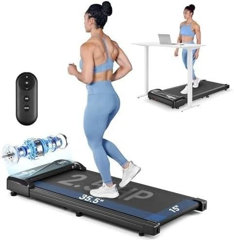 New->TheRun Under Desk Treadmill with Remote - photo 2