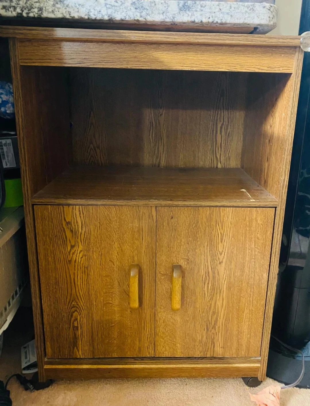 Wooden Cabinet with Shelf