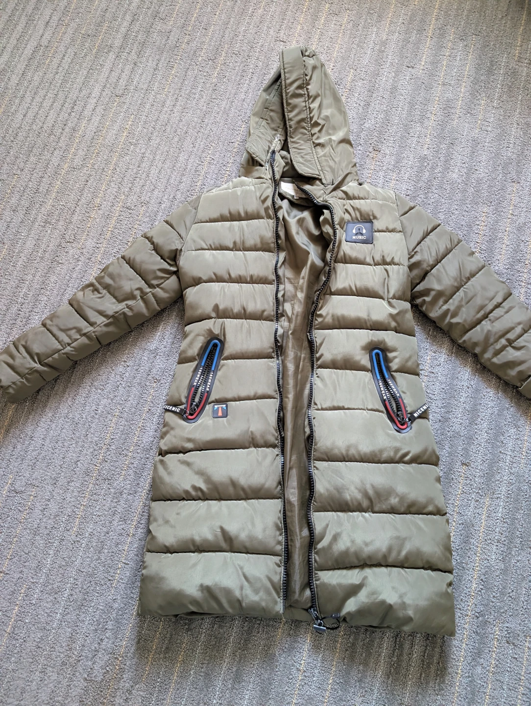 Zhengmenggi Puffer Jacket - Green