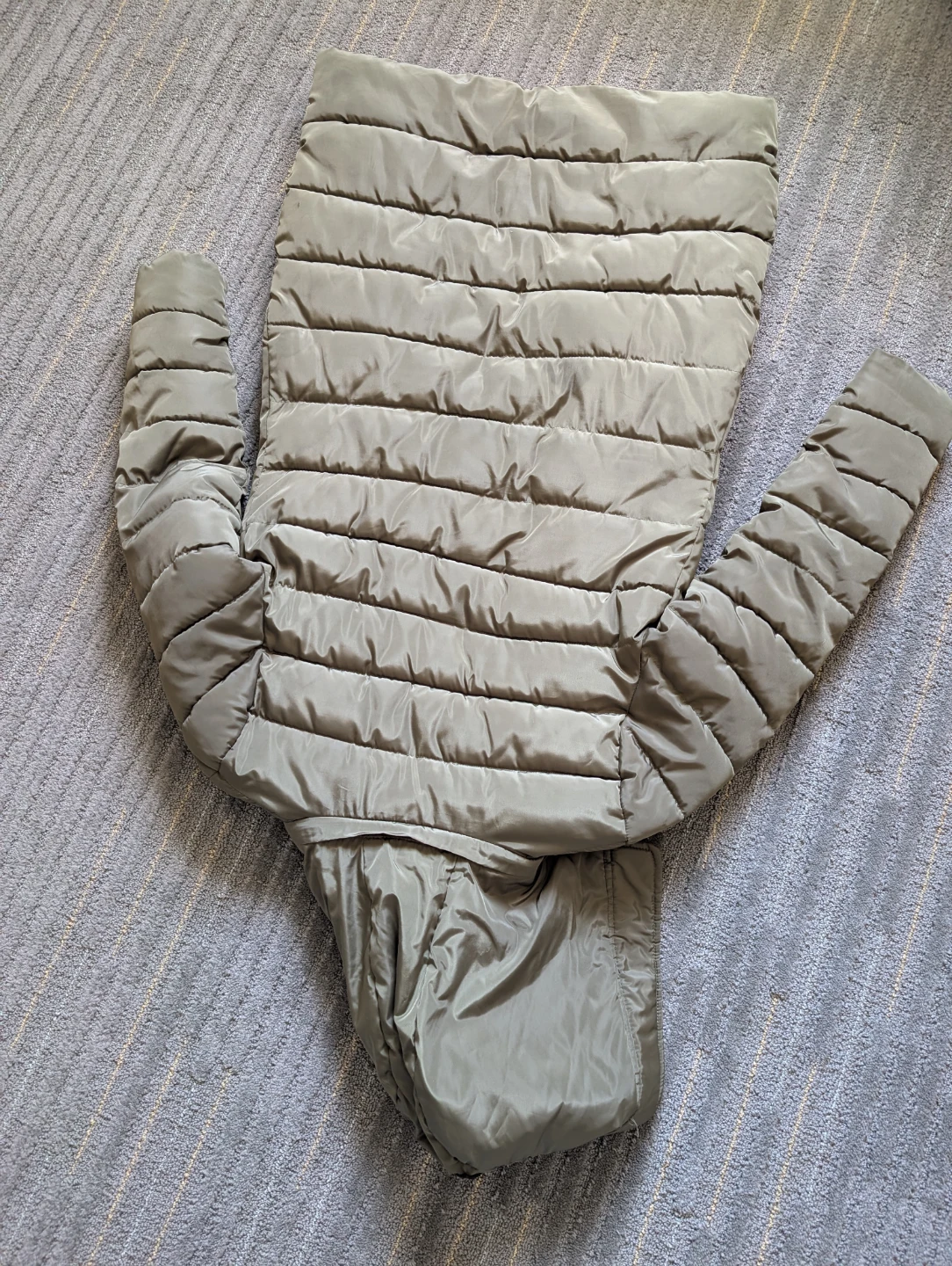Zhengmenggi Puffer Jacket - Green - photo 3