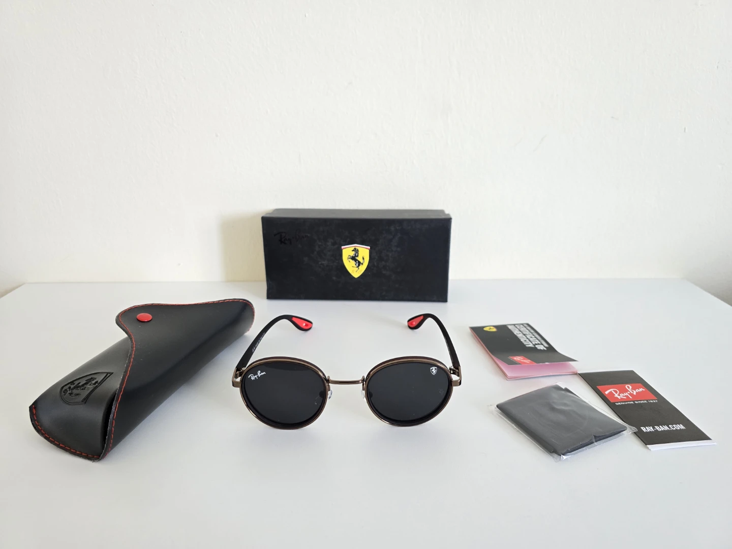 Ray-Ban Ferrari Edition Oval Sunglasses - photo 4