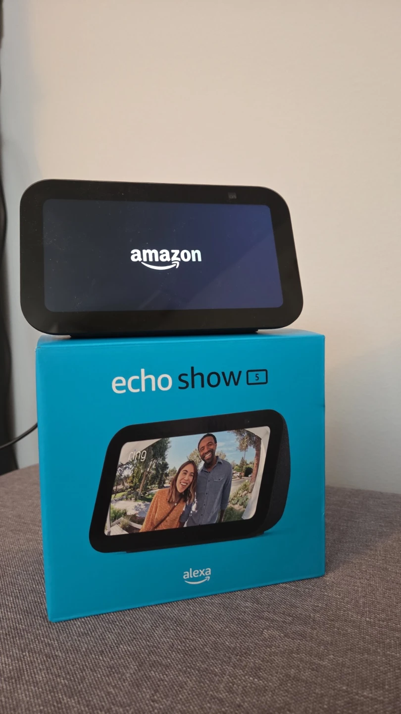 Amazon Echo Show 5 + Echo Dot Alexa Smart Speakers - photo 3