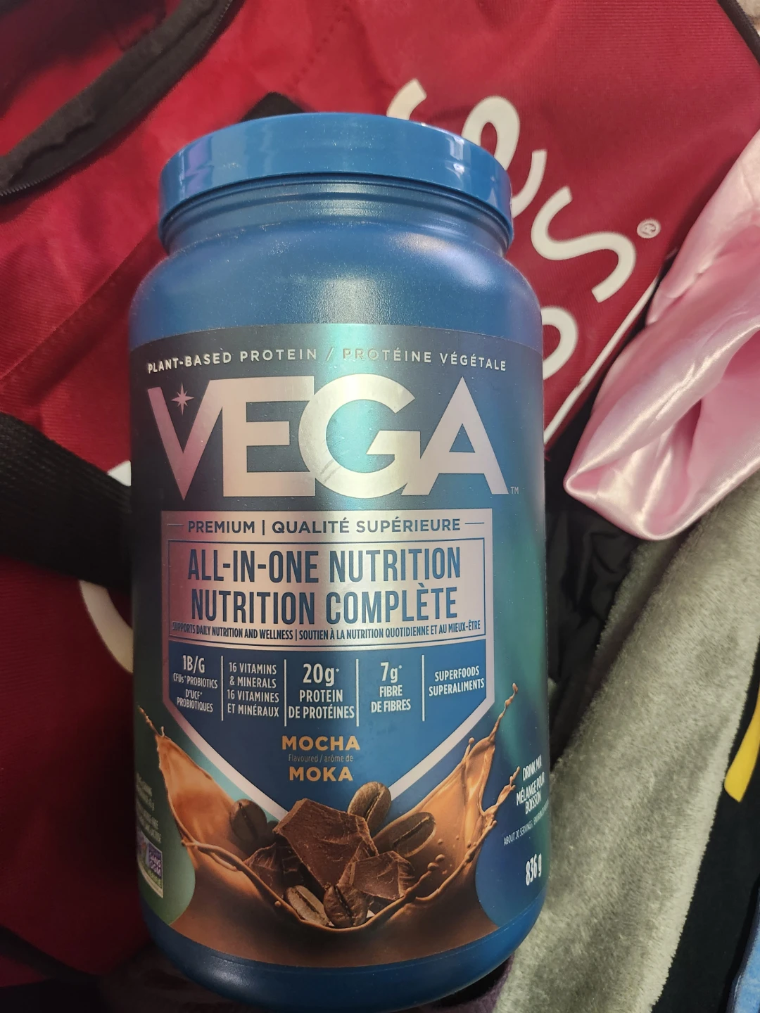 Vega All-In-One Nutrition Plant-Based Protein Powder, Mocha