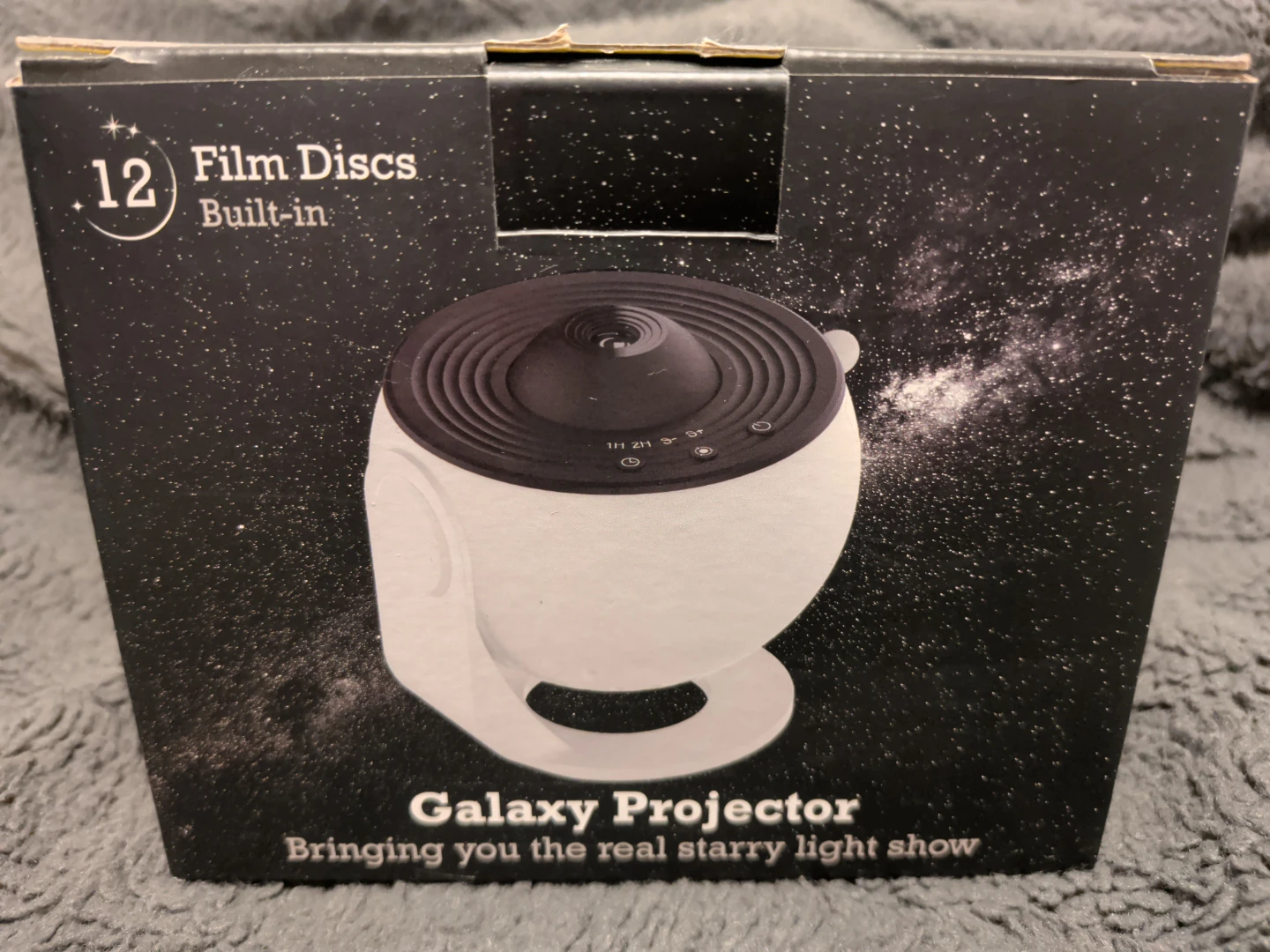 Galaxy Projector with 12 Built-in Film Discs