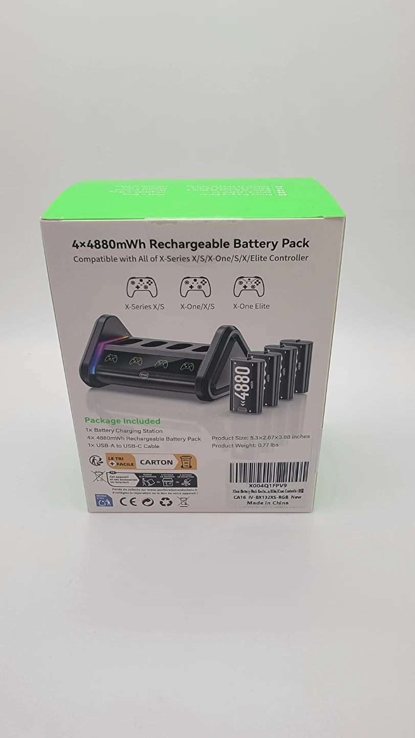 OIVO Xbox Rechargeable Battery Pack & Charger Station - photo 3