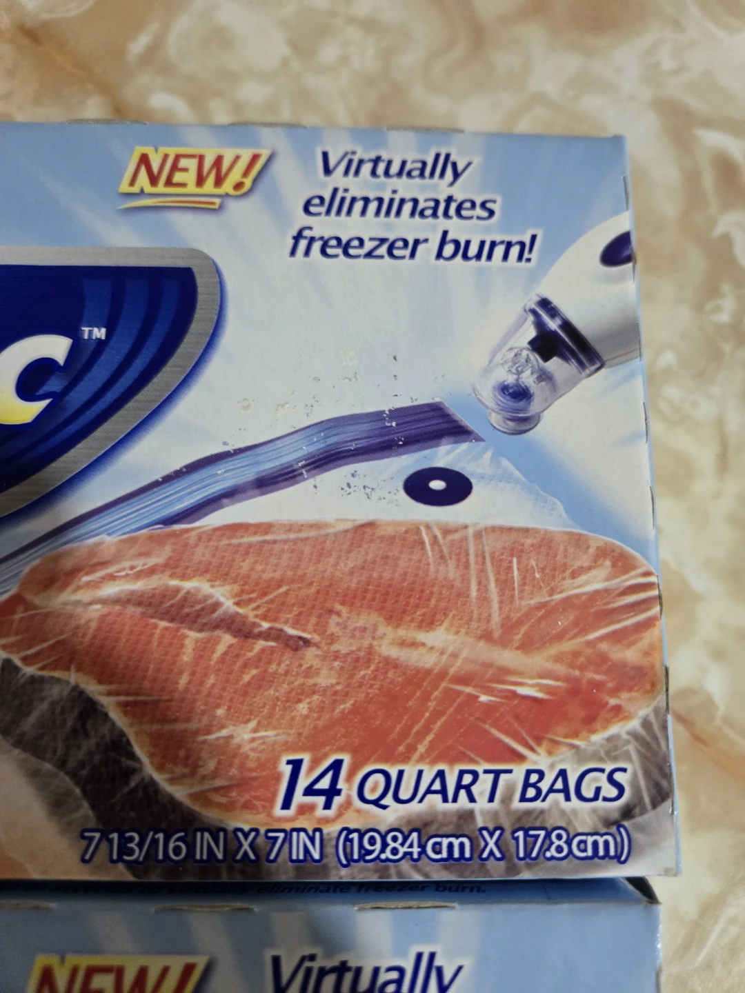Reynolds Handi-Vac Vacuum Freezer Bags - 14 Quart Size - photo 2
