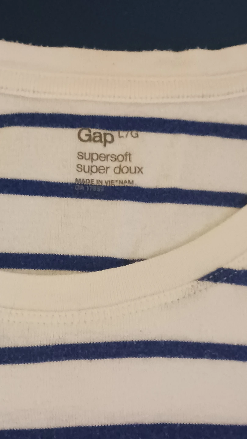 Gap Long Sleeve Striped Shirt - photo 2