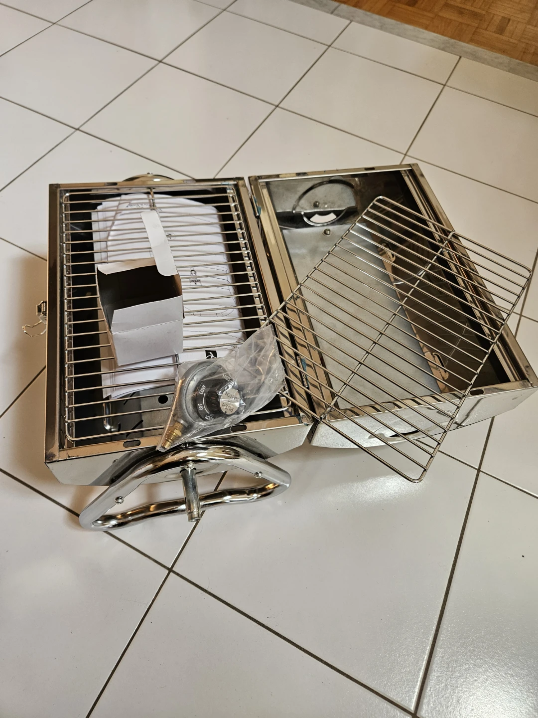 Stainless Steel Portable BBQ Grill - photo 3