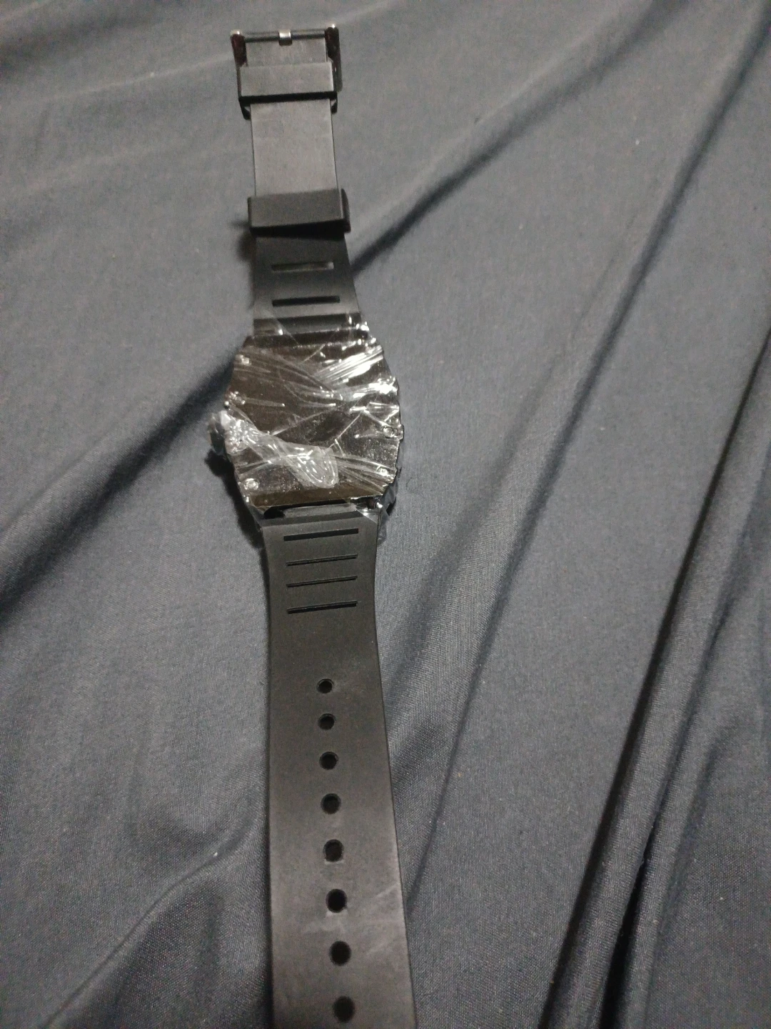 Black Automatic Watch with Tiger Dial - photo 4