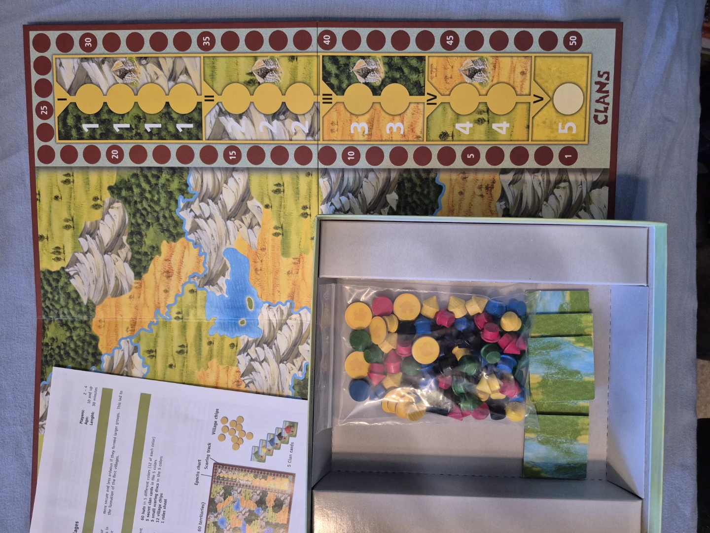 Leo Colovini Clans Board Game - photo 2