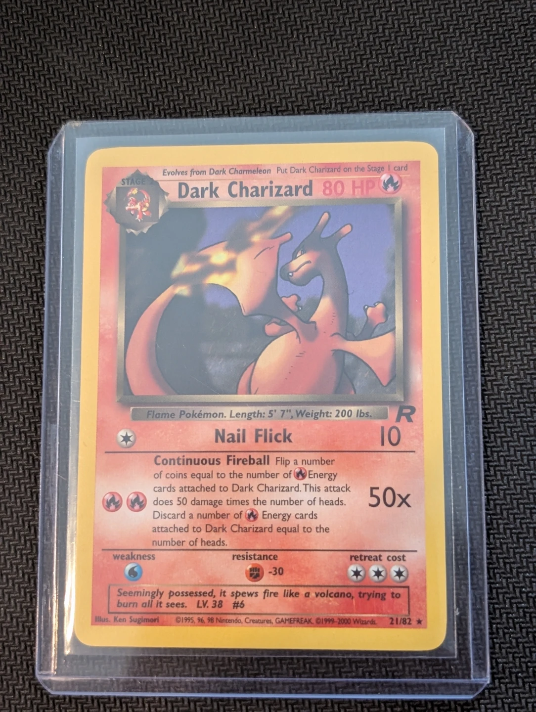 Dark Charizard Team Rocket Non Holo 21/82 - Pokemon - photo 5