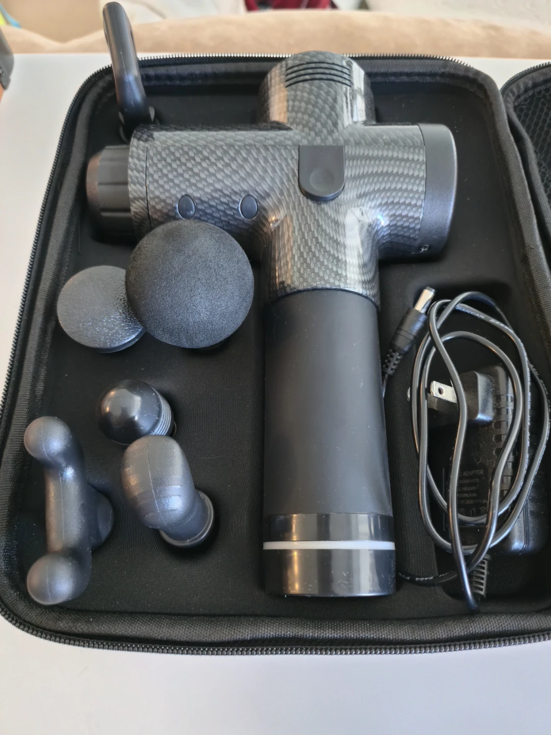 Massage Gun with Attachments and Case