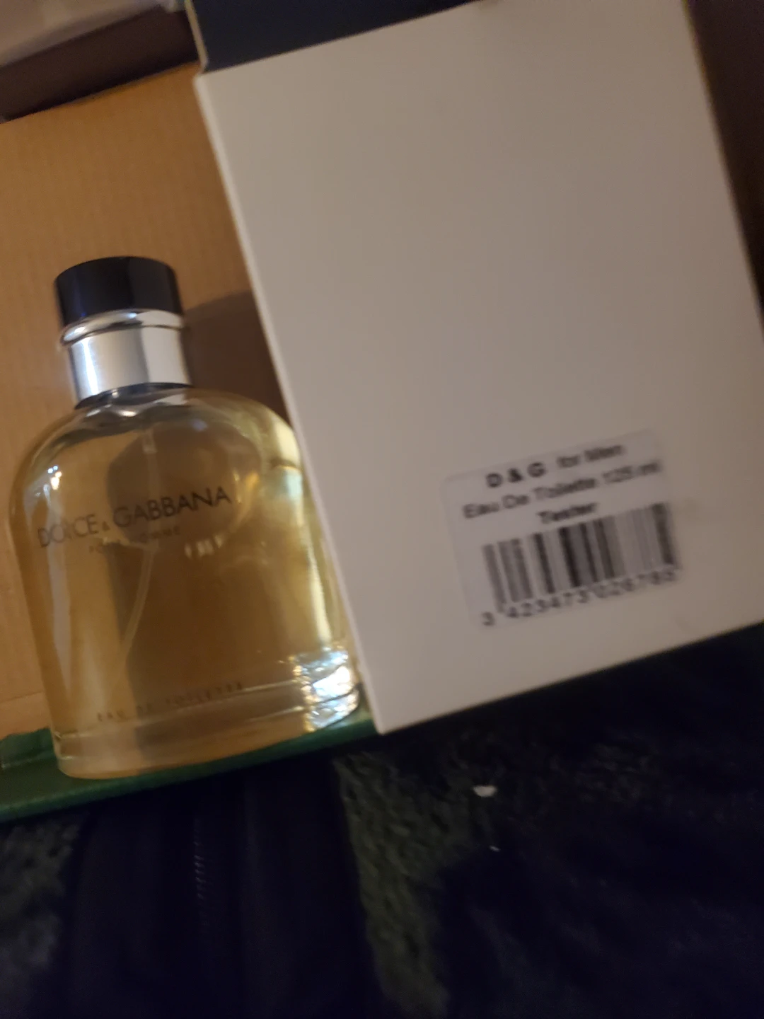 Dolce & Gabbana Pour Homme Eau De Toilette for Men 125 ml Tester