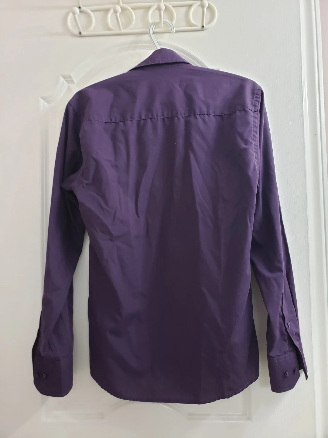 Vroom & Dreesmann Purple Button-Up Shirt for men - Size S/P - photo 2