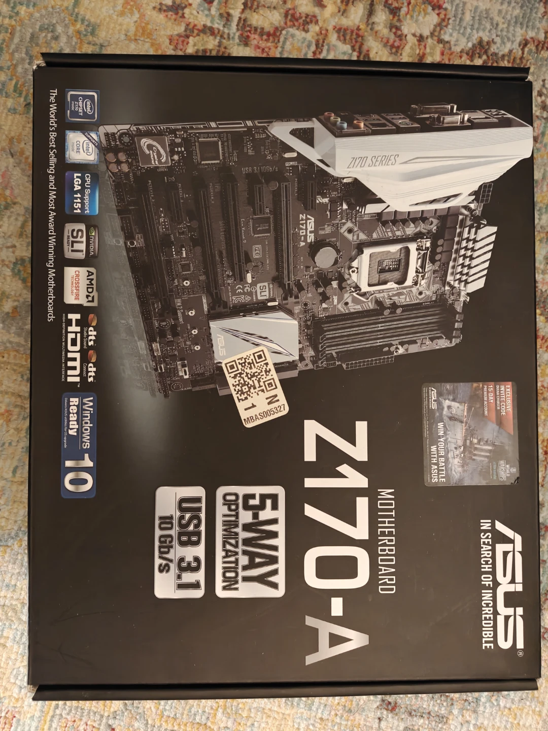 ASUS Z170-A Motherboard