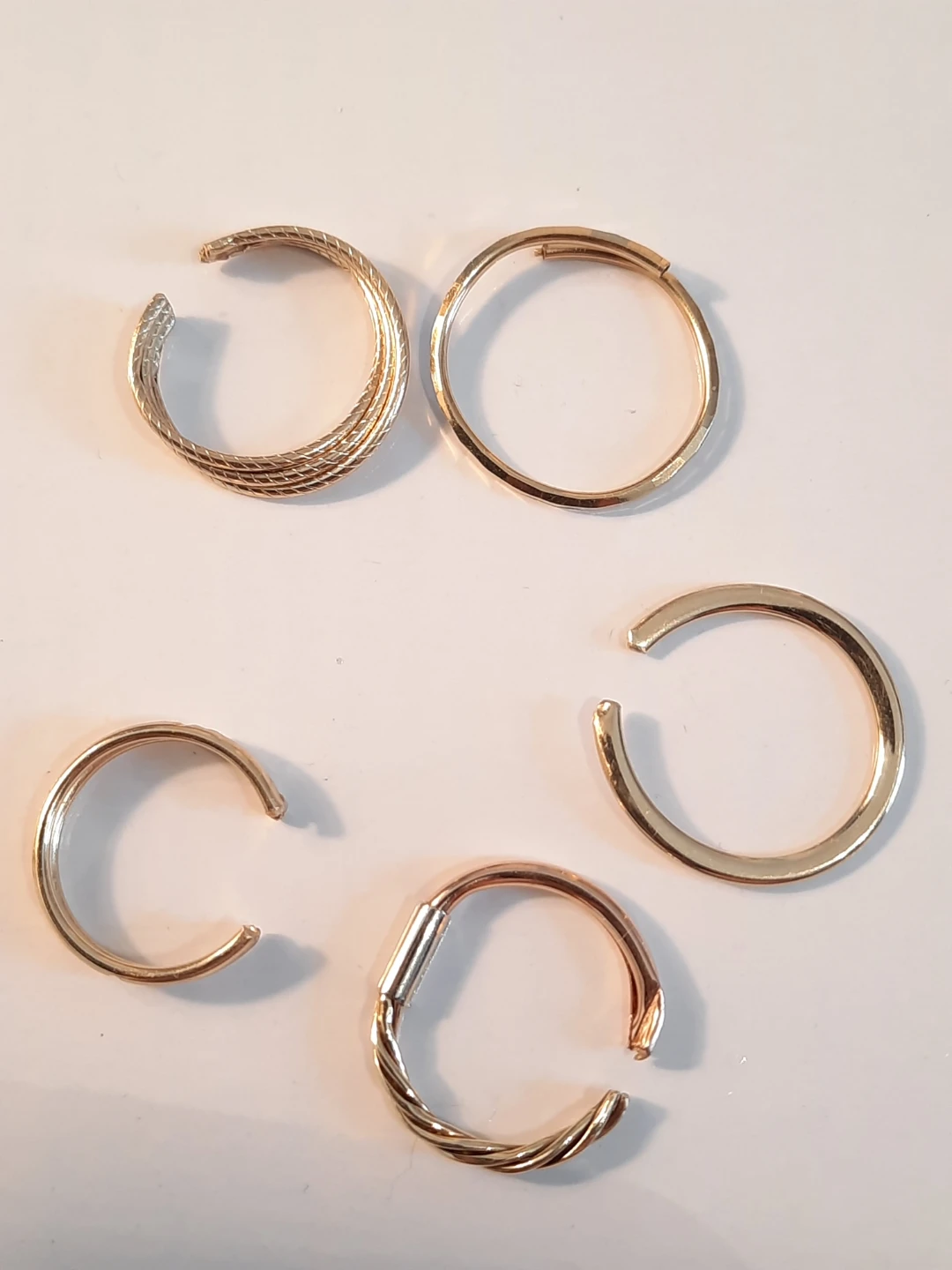Solid gold rings - photo 5